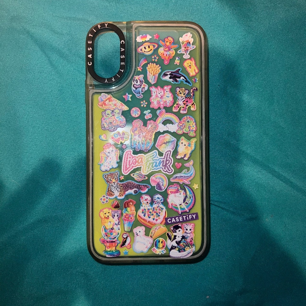 Caseify Neon XR iPhone case - Lisa Frank